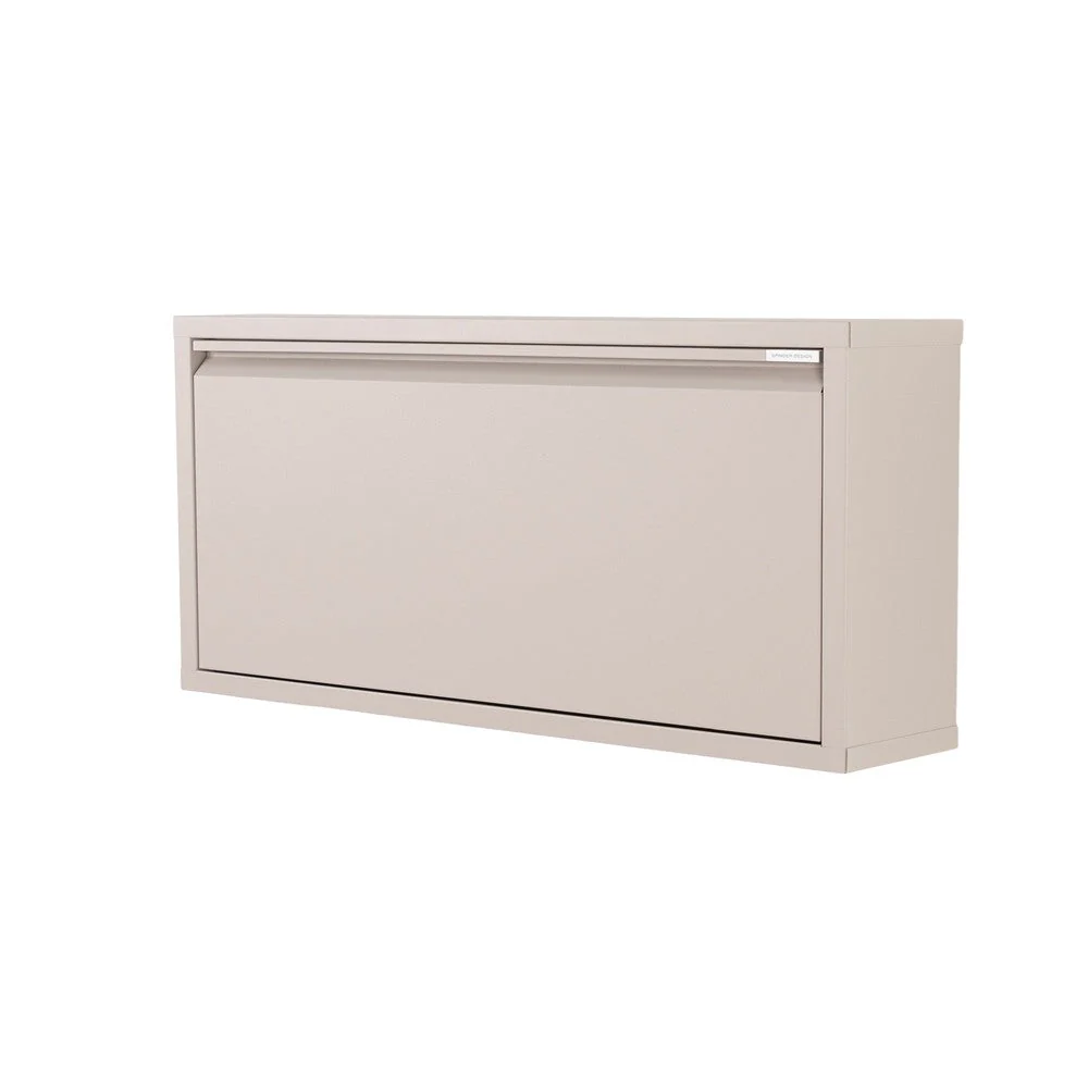 Schoenenkast BILLY 1 MAXI Staal Silky Taupe 75.3×22.4×40.6cm