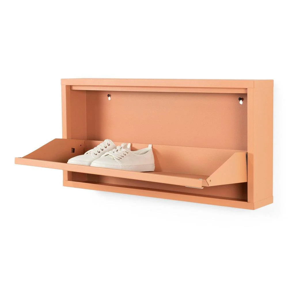 Schoenenkast BILLY 1 Staal Clay Terra 75×12.5×37.5cm