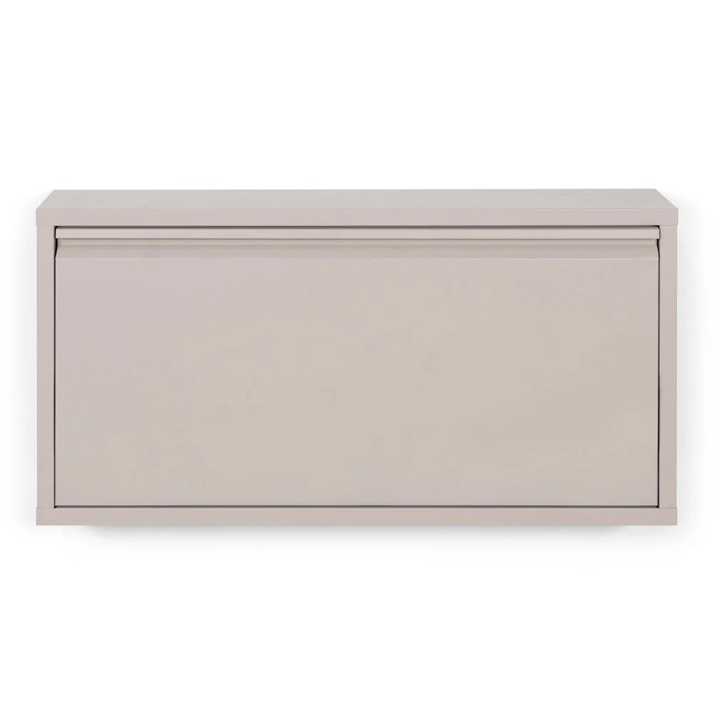 Schoenenkast BILLY 1 Staal Silky Taupe 75×12.5×37.5cm