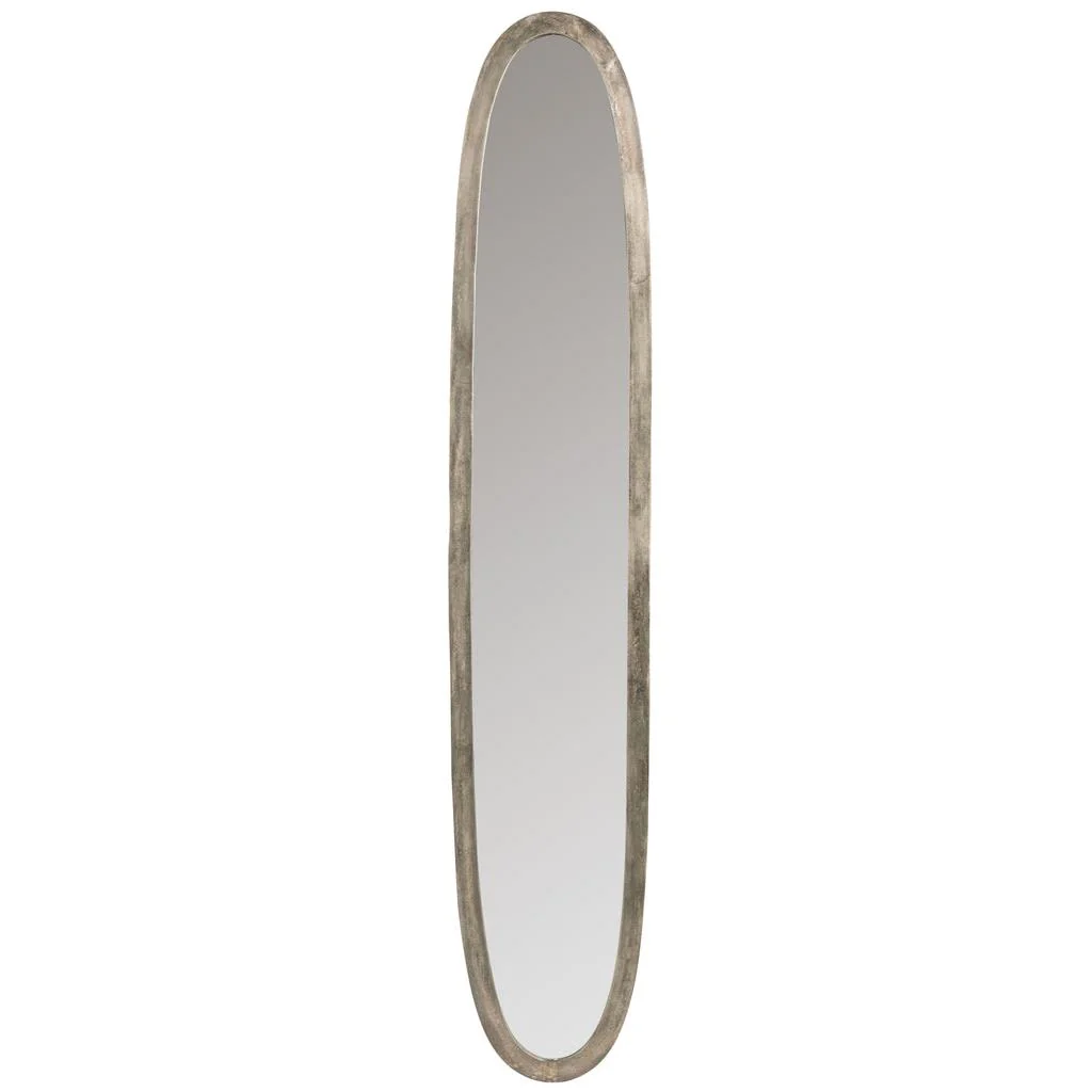 Spiegel Grijs Mirror Ovaal 34×180 cm