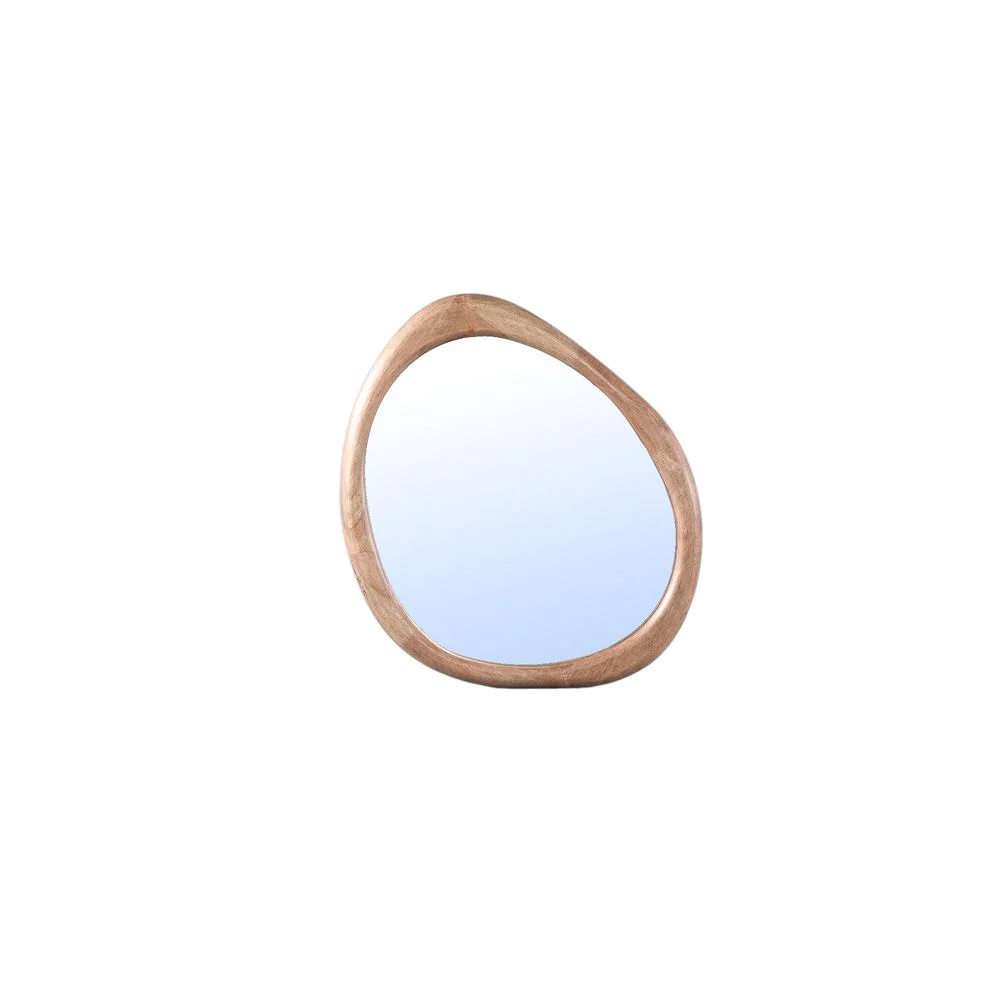 Spiegel Neelix Rubberhout Beige 60 cm