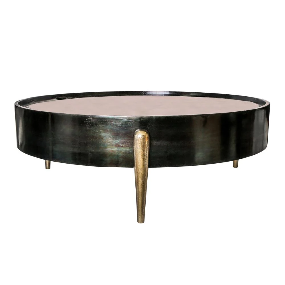Spiegel Salontafels Zwart 30 cm Spiegel Salontafels Zwart 30 cm