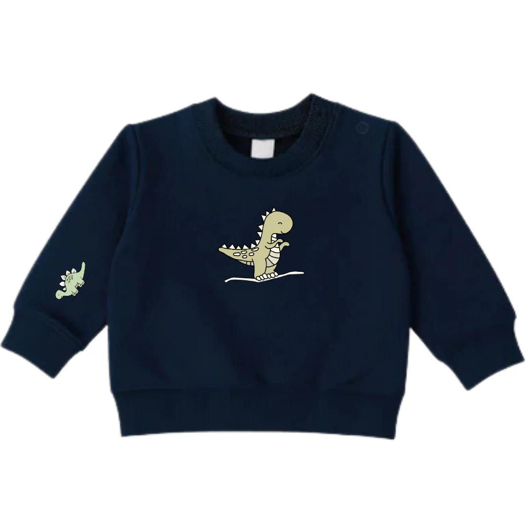 Sweaters – maat 56-104 – Navy – (ontwerp naar keuze)