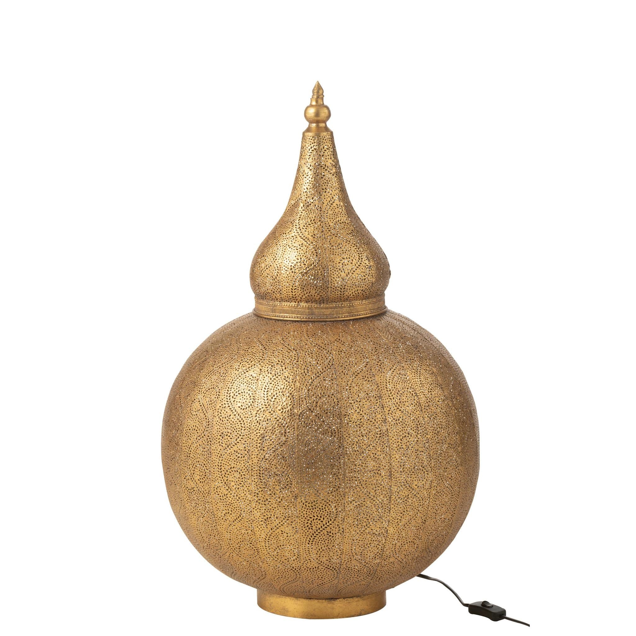 Tafellamp Aladin Ijzer Goud 46x46x78 cm
