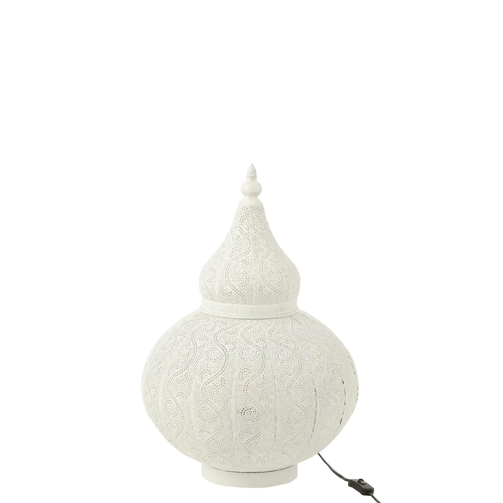 Tafellamp Aladin Ijzer Wit 40x40x60 cm