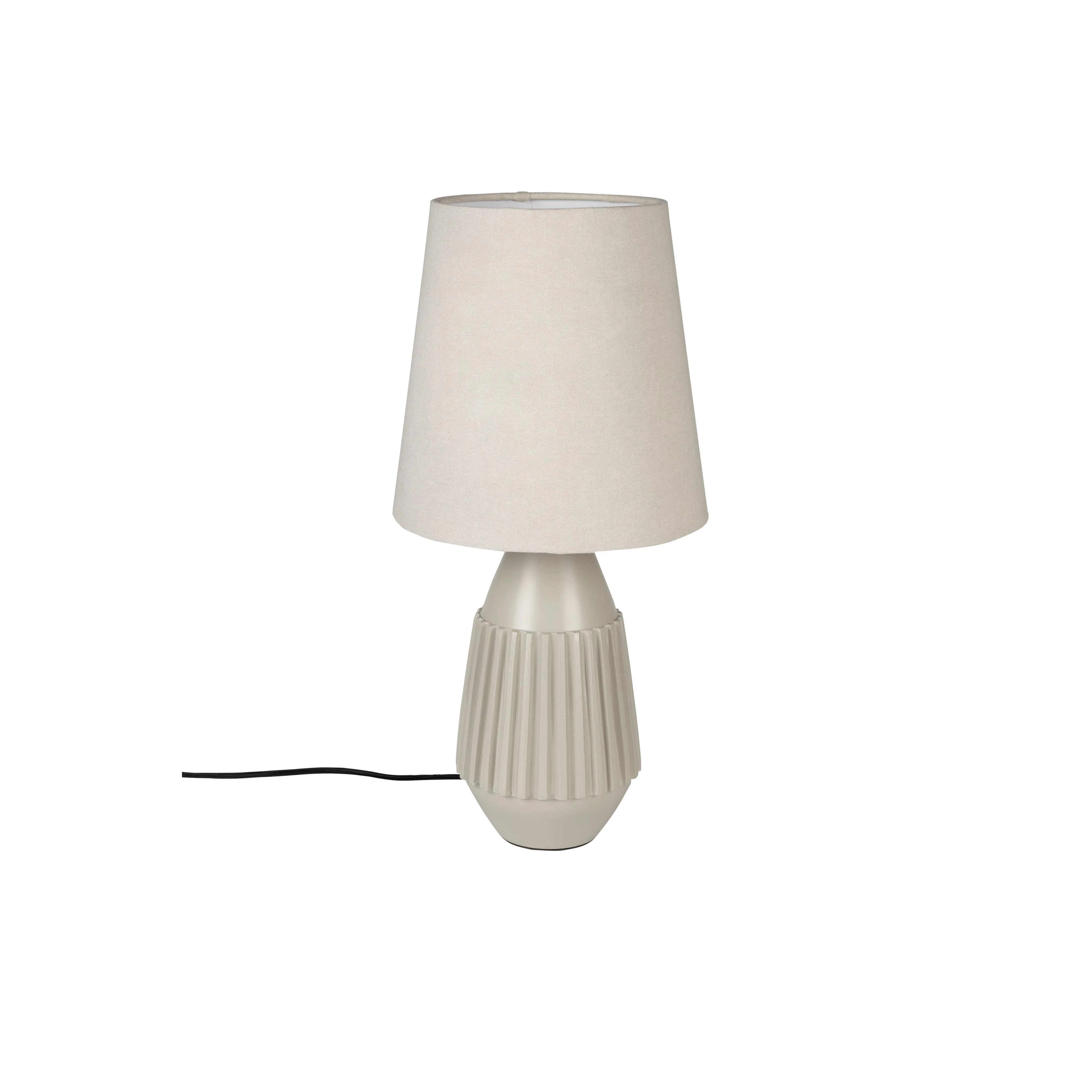 Tafellamp Aysa Aluminum Beige Ø25×52 cm E27