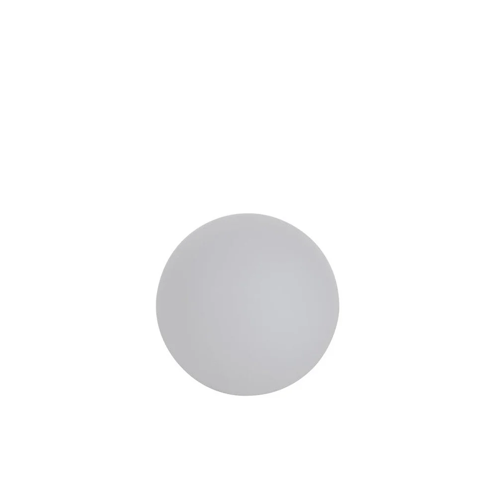 Tafellamp Bol Buiten Polypropylene, Kunststof, Metaal Wit