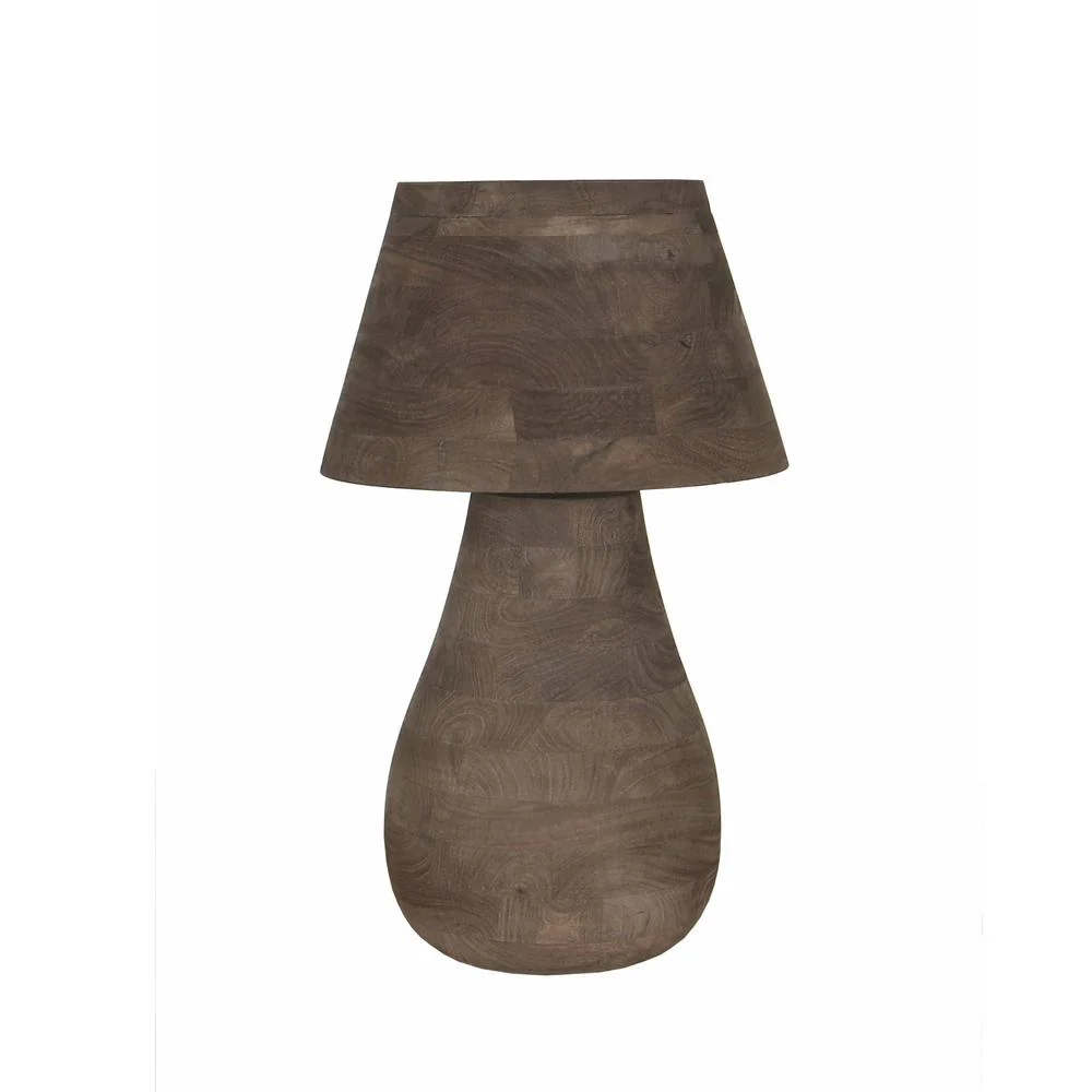 Tafellamp Peake Mangohout Bruin 64 cm Tafellamp Peake Mangohout Bruin 64 cm