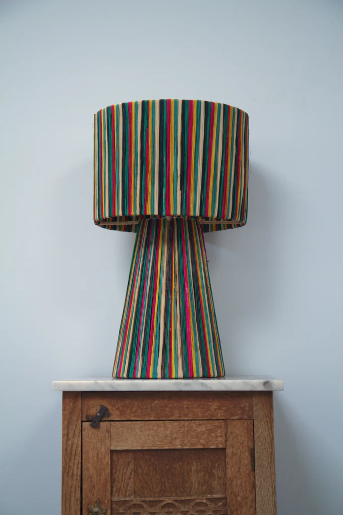 Tafellamp Raffia