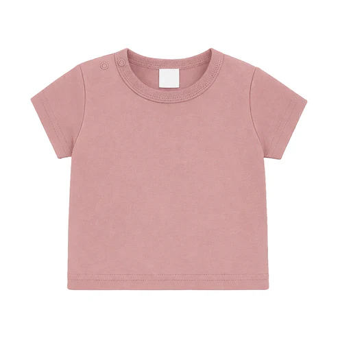 Shirt – maat 56-104 – Oudroze – (ontwerp naar keuze)