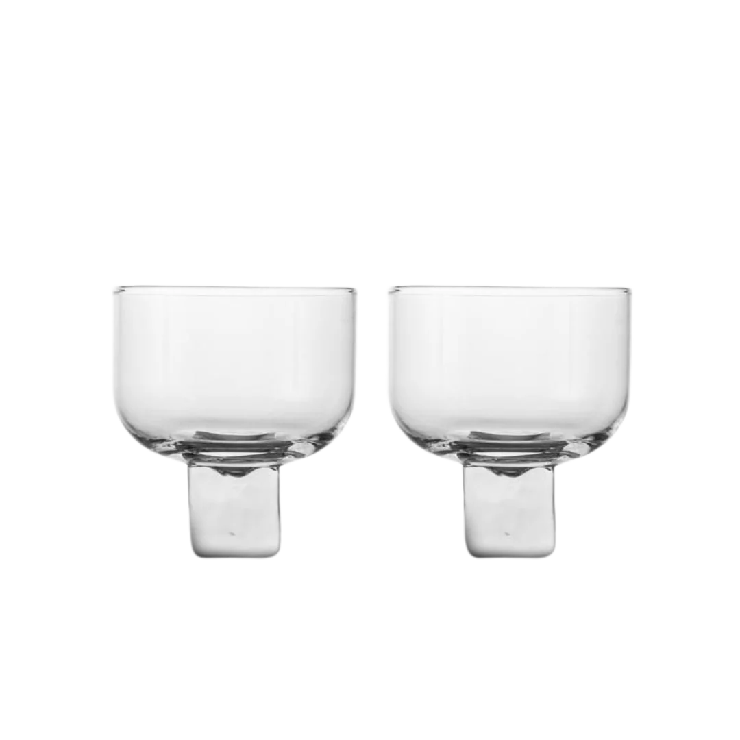 VICTORIA GLAS | SET VAN 2 | GLAS | TRANSPARANT HELDER