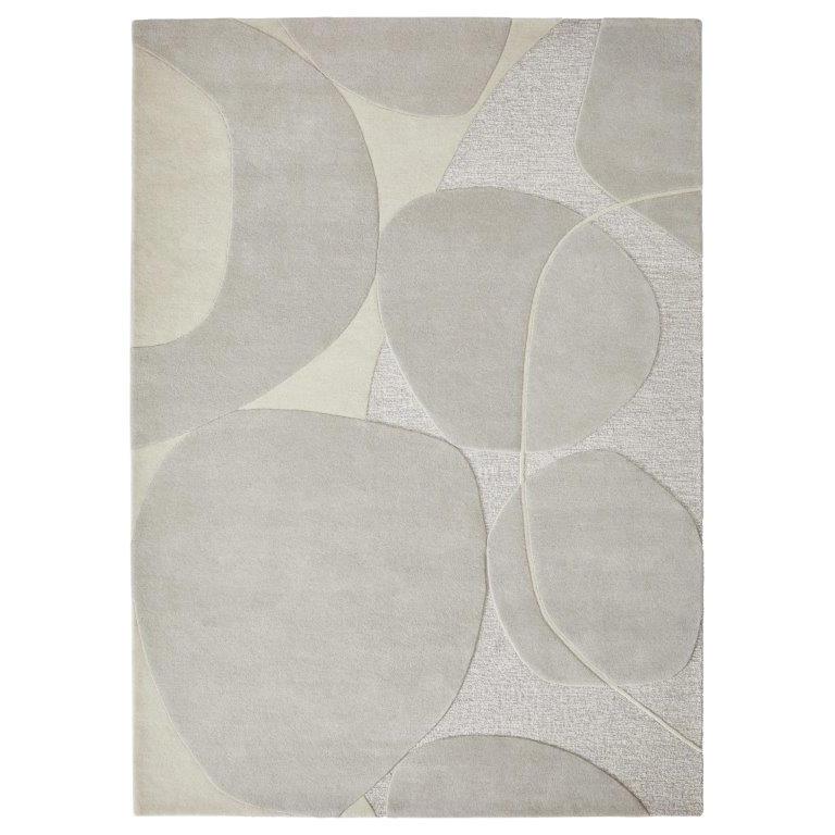Vloerkleed 140×200 cm Bolsena Grey Wol