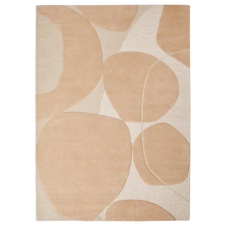 Vloerkleed 140×200 cm Bolsena Pink Wol