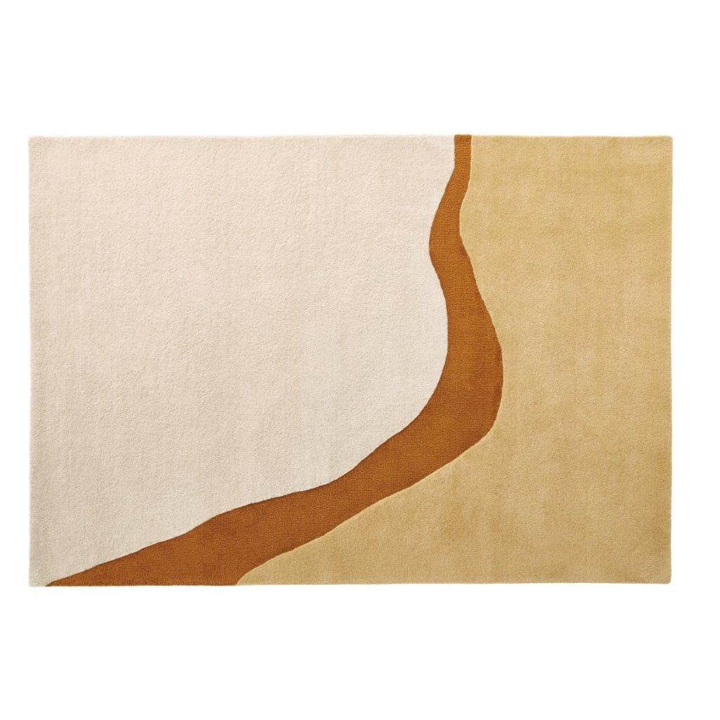 Vloerkleed 160×230 cm Organix 510 Gold Wol
