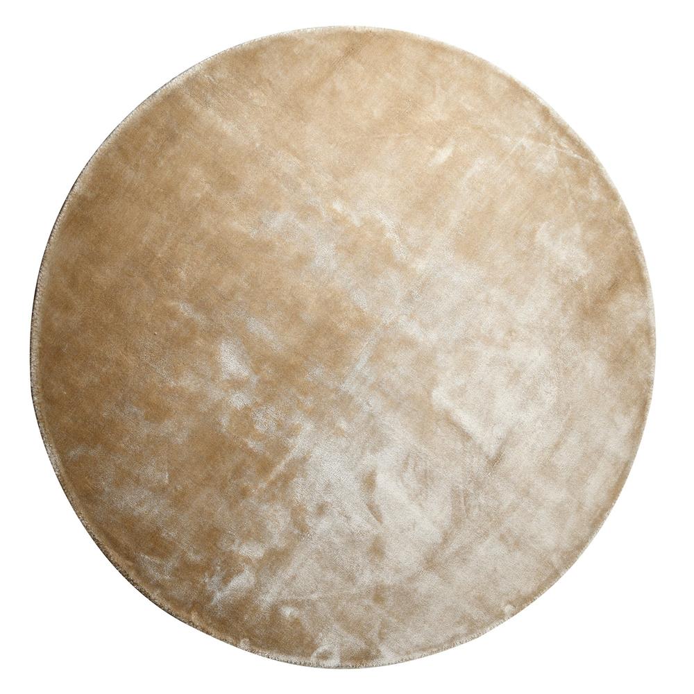 Vloerkleed Flavia Viscose Beige 160×160 cm 708671 Vloerkleed Flavia Viscose Beige 160×160 cm 708671