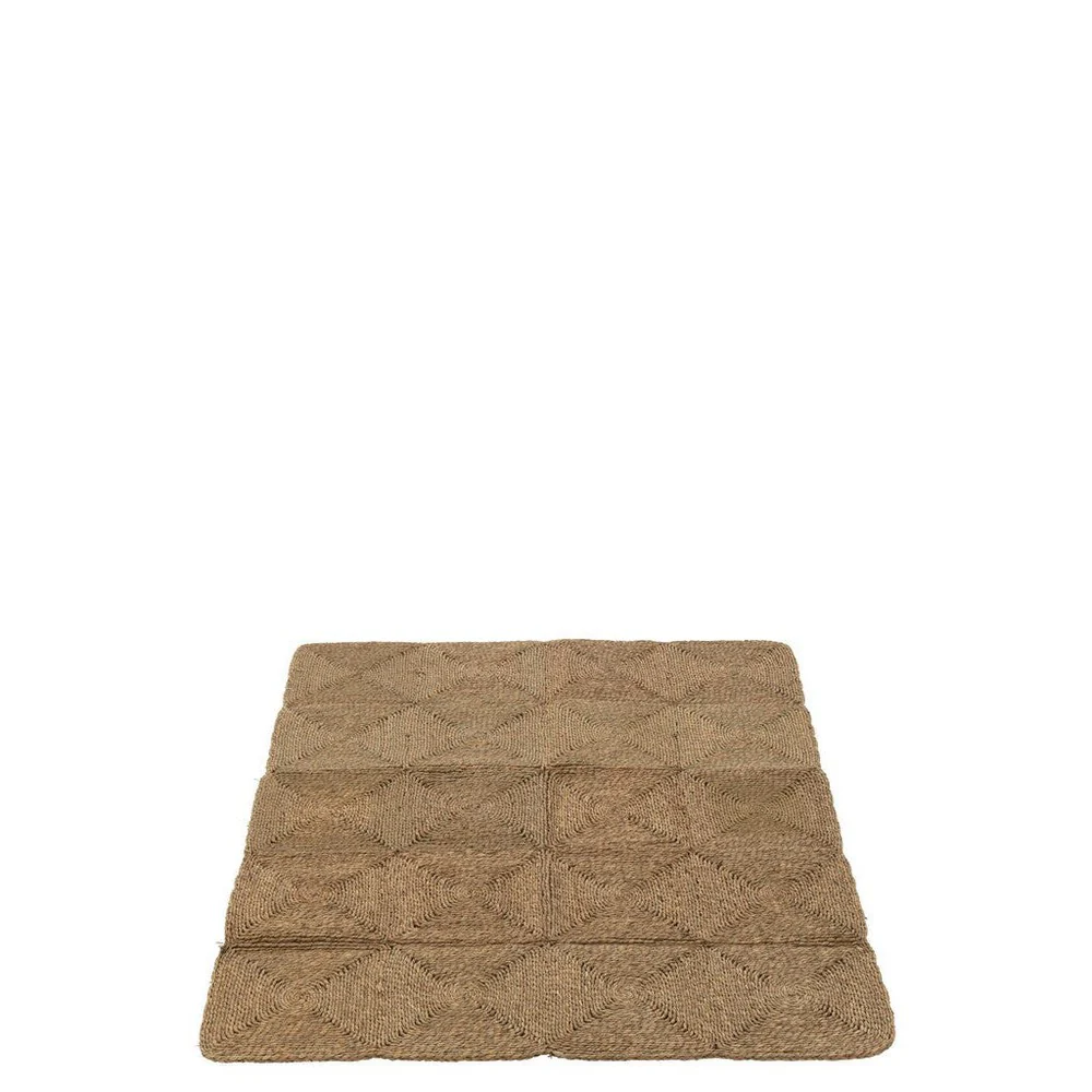 Vloerkleed Naturel Kunststof 122×153 cm