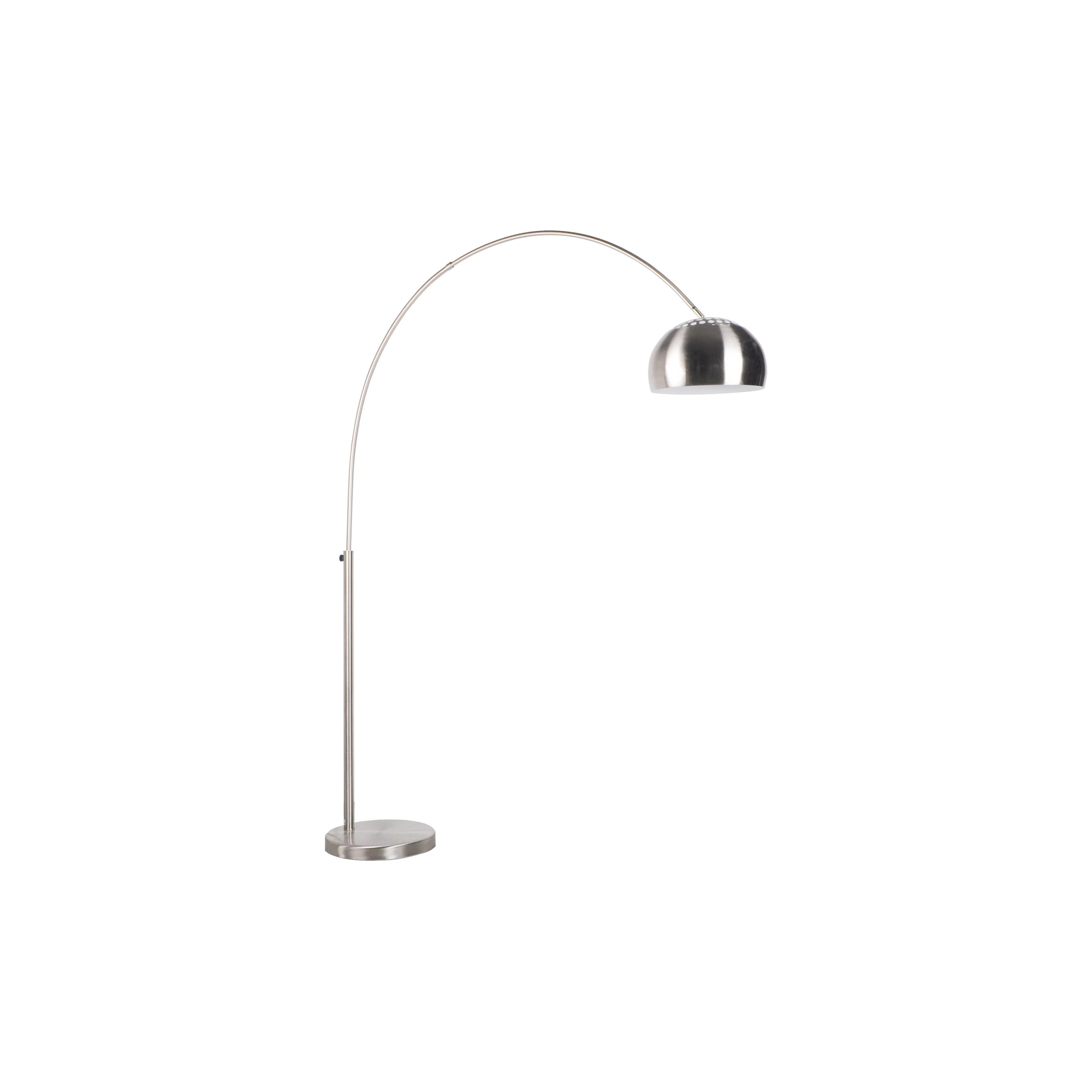 Vloerlamp Metal Bow (new) Metaal Zilver 39×170 cm E27