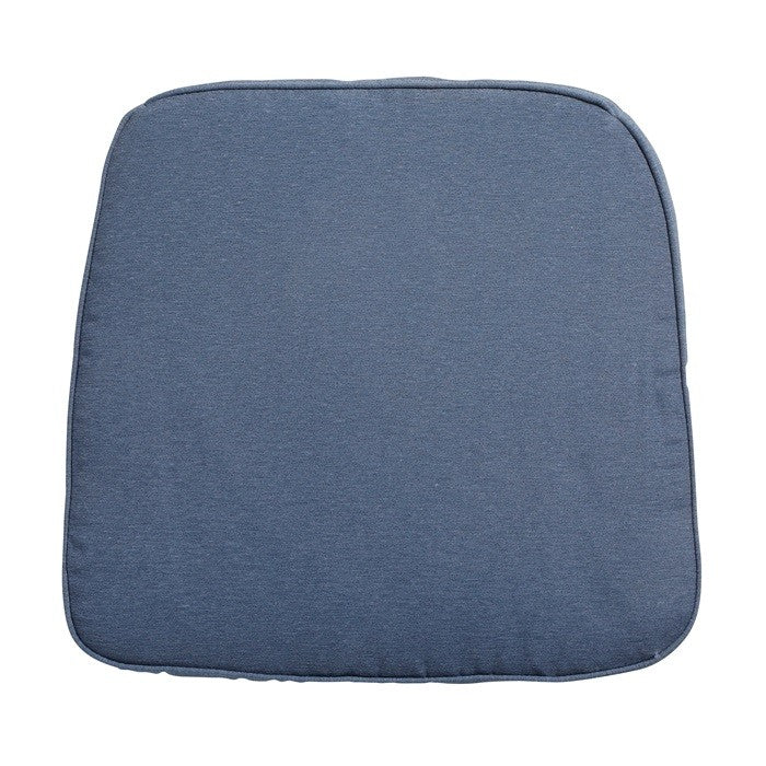 Madison stoelkussen Wicker vierkant 48x48cm Panama safier blue