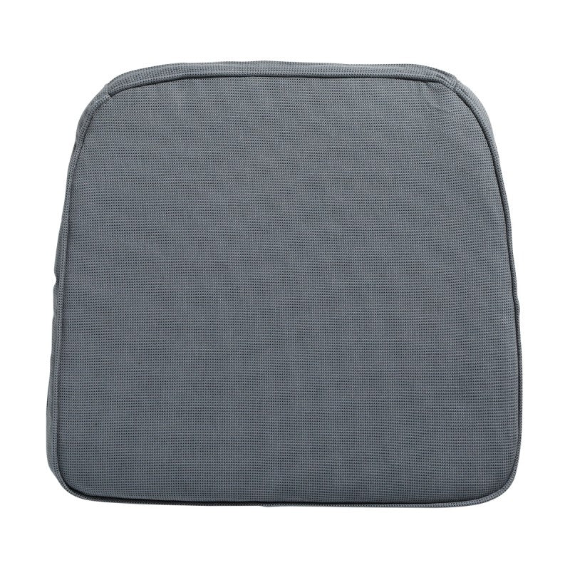 Madison stoelkussen Wicker vierkant 48x48cm Rib grey
