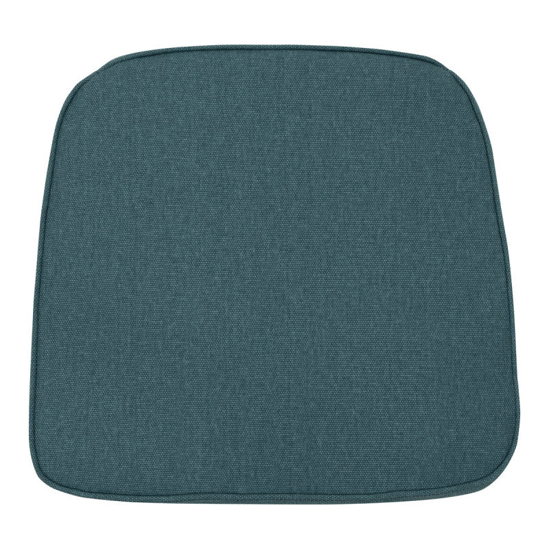 Madison stoelkussen Wicker vierkant 48x48cm Sea Blue canvas eco+