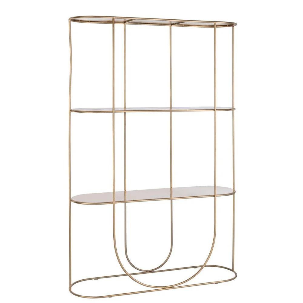 Wandplank Goud Ijzer 36×121 cm Wandplank Goud Ijzer 36×121 cm