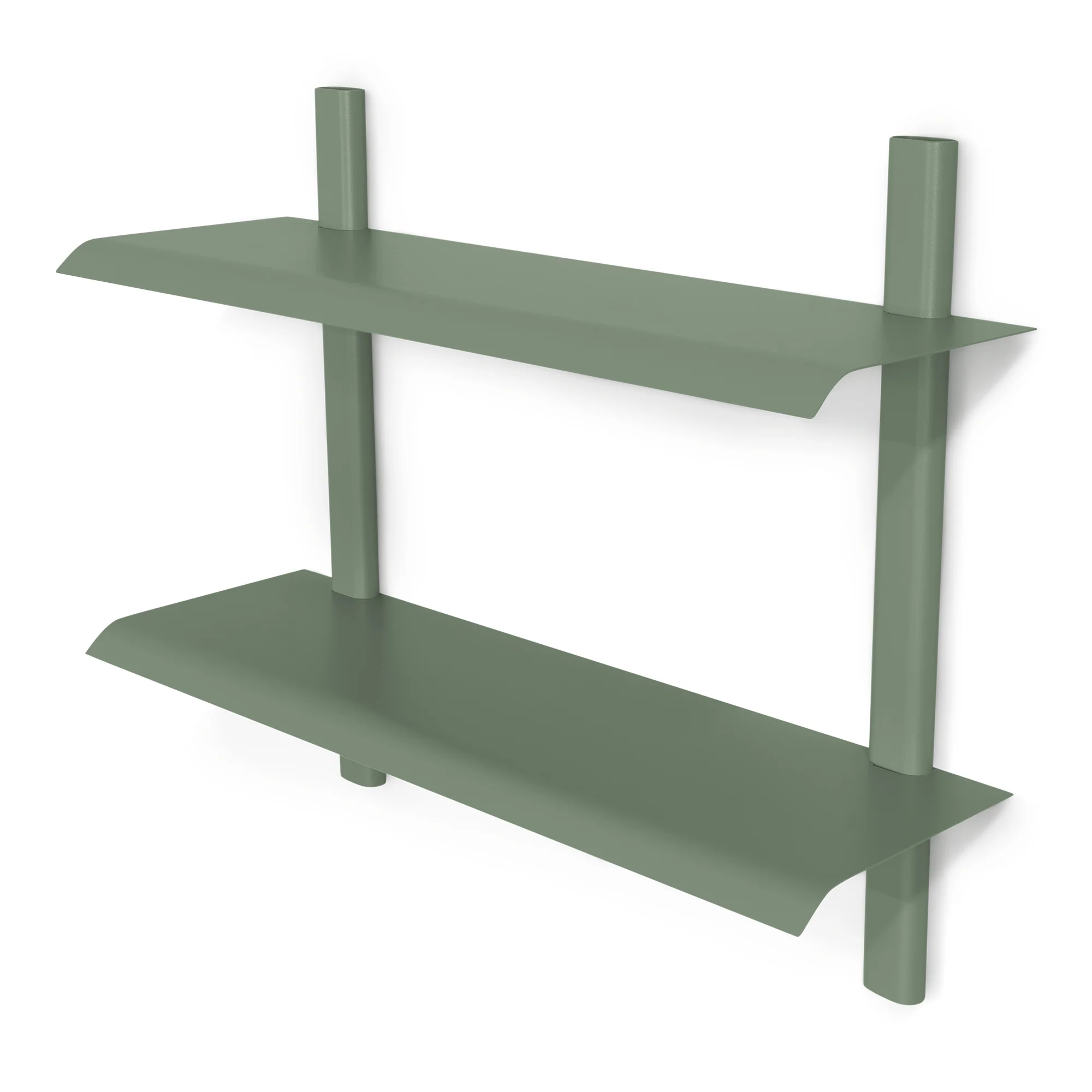 Wandplank HOLA 3 Staal Dusty Green 60×18.2×48.2cm Spinder Design Wandplank HOLA 3 Staal Dusty Green 60×18.2×48.2cm Spinder Design