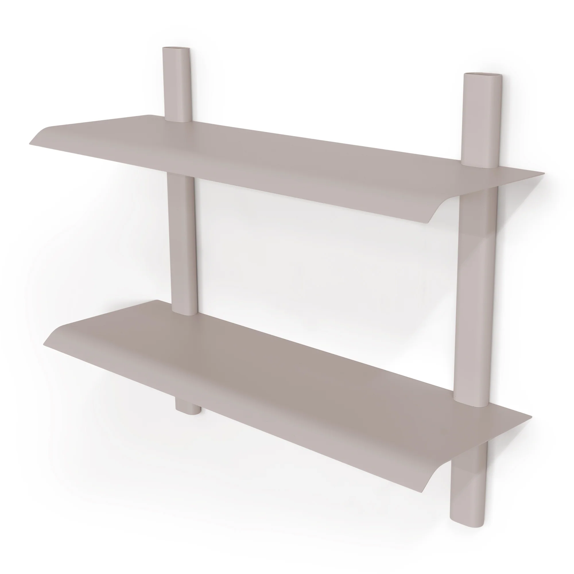 Wandplank HOLA 3 Staal Silky Taupe 60×18.2×48.2cm Spinder Design Wandplank HOLA 3 Staal Silky Taupe 60×18.2×48.2cm Spinder Design