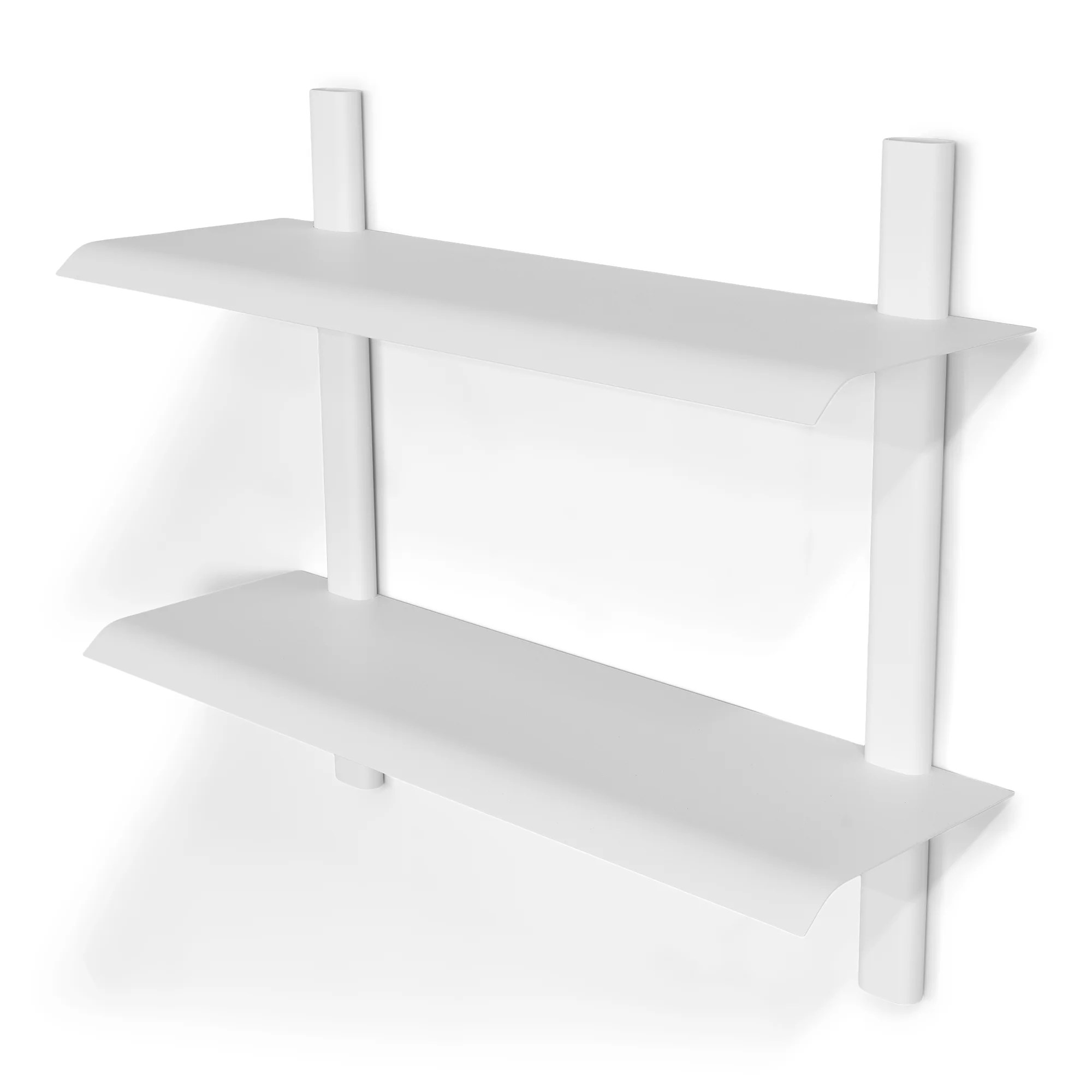 Wandplank HOLA 3 Staal Wit 60×18.2×48.2cm Spinder Design Wandplank HOLA 3 Staal Wit 60×18.2×48.2cm Spinder Design