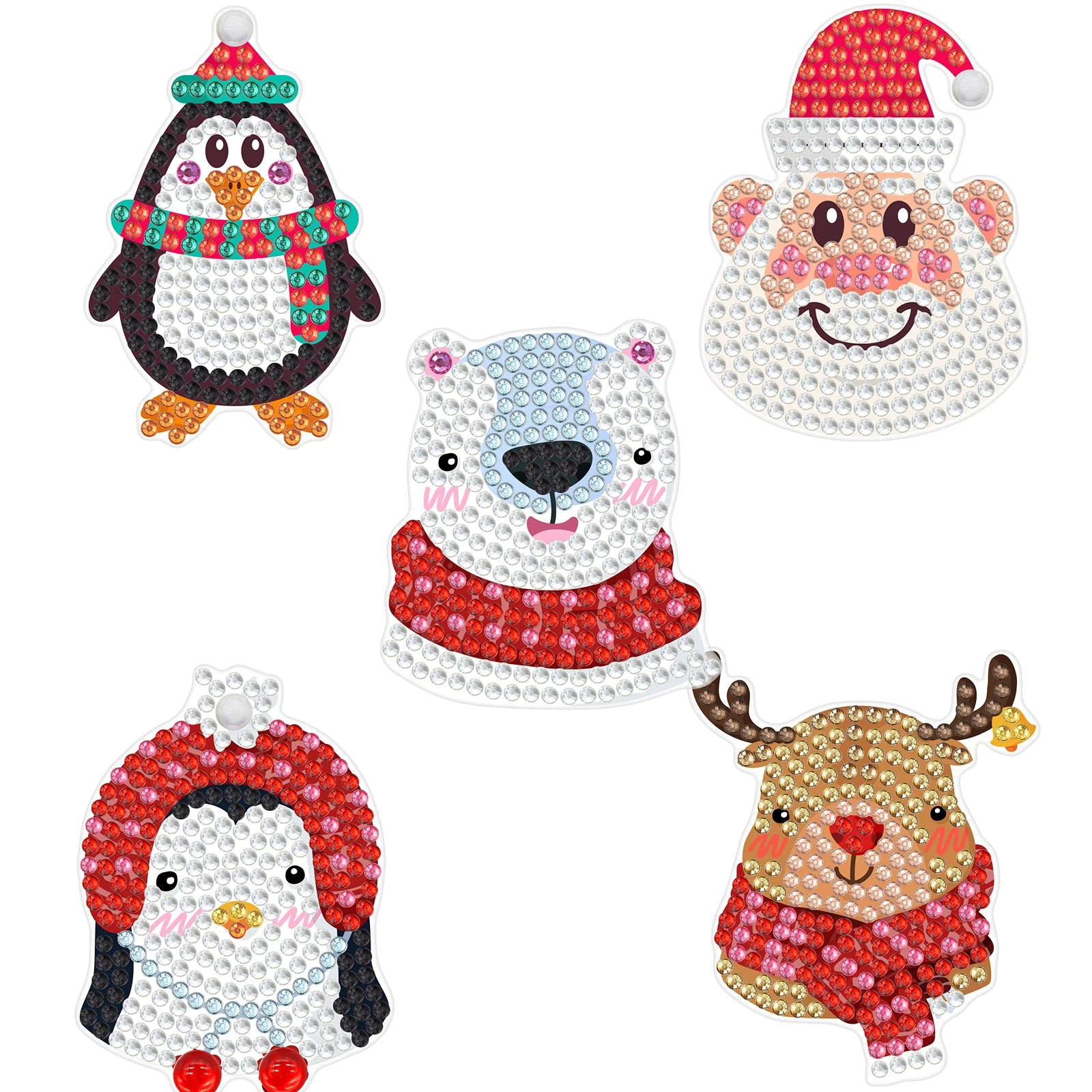 Diamond Painting Broches – Kerst