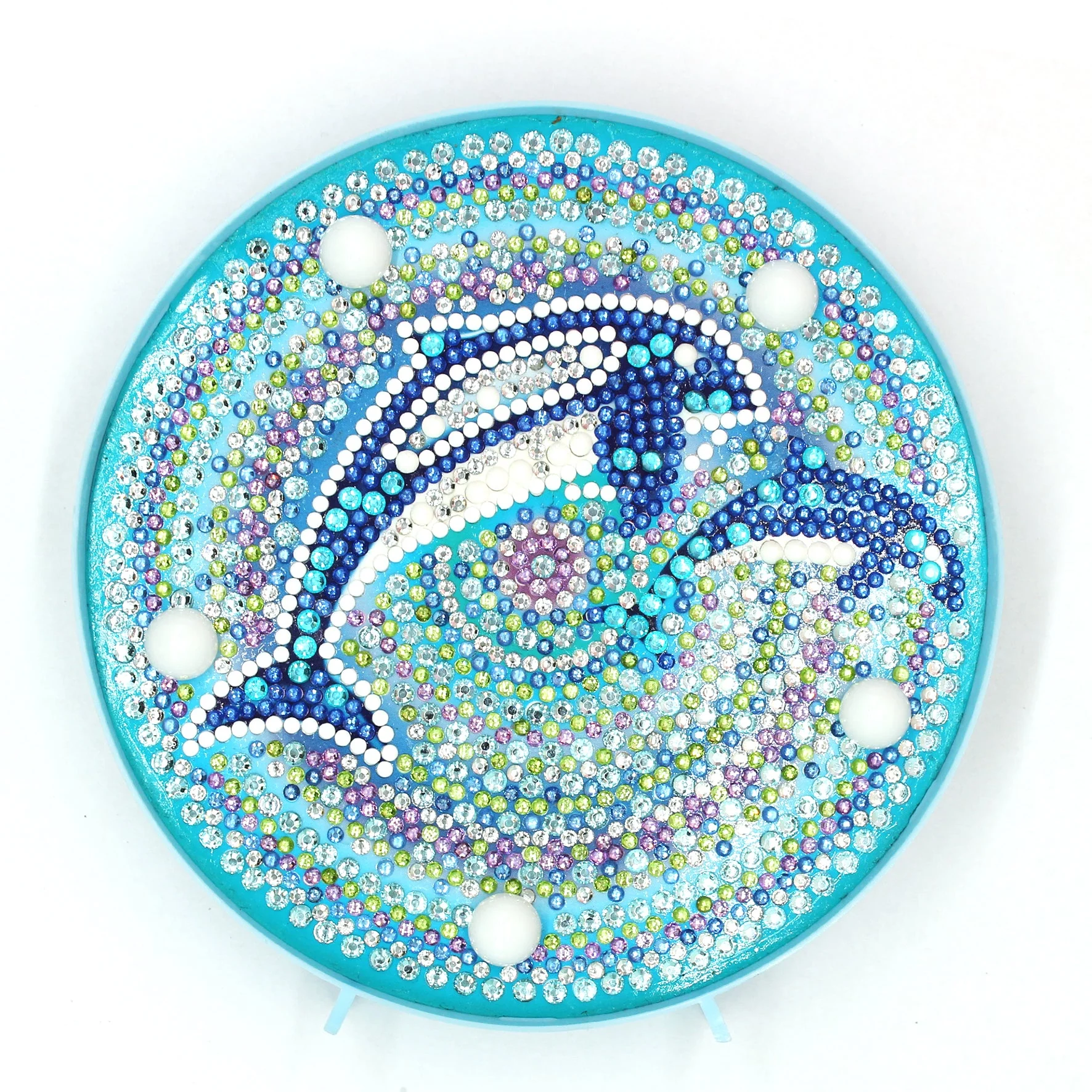 Diamond Painting Ronde Lampje – Dolfijnen Diamond Painting Ronde Lampje – Dolfijnen