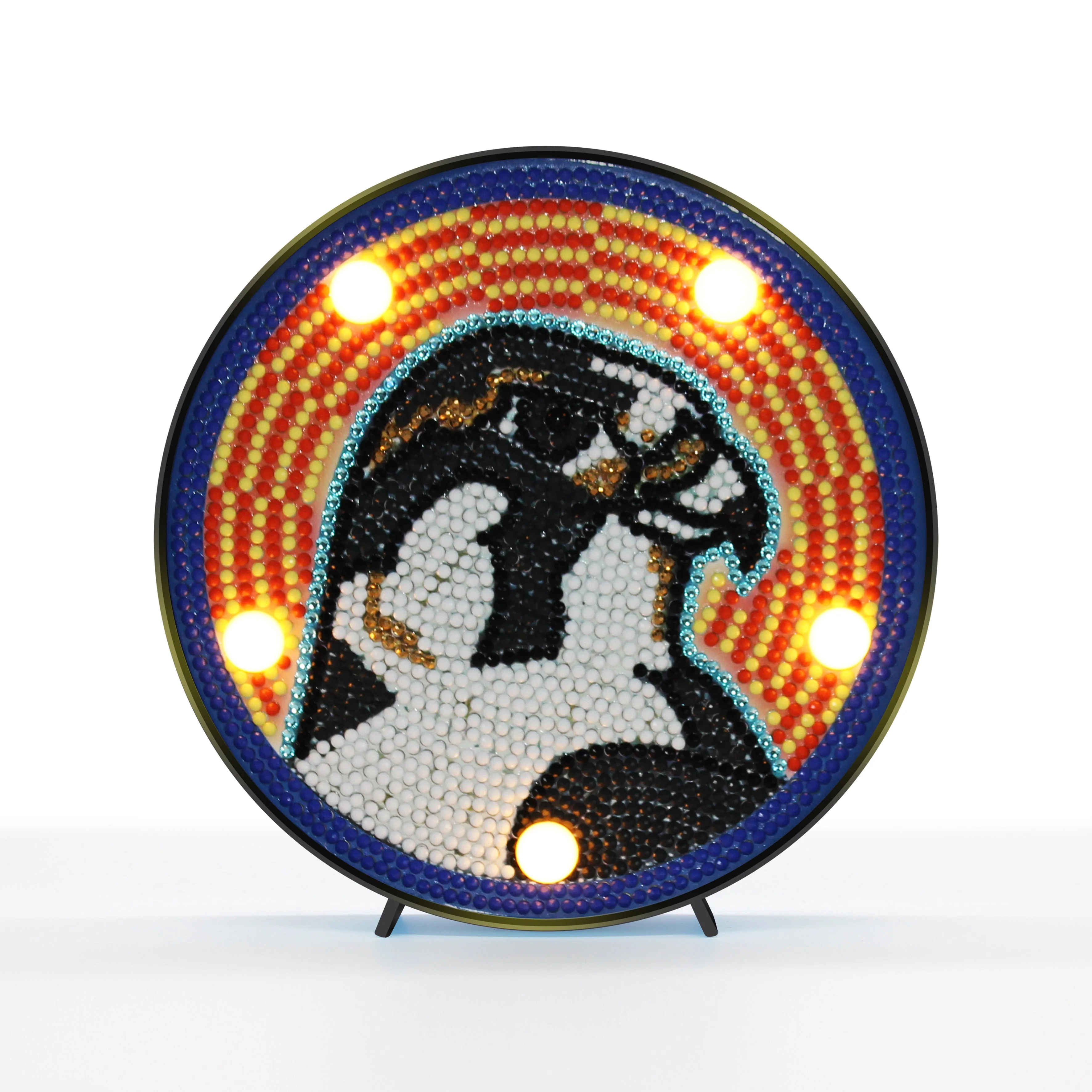 Diamond Painting Ronde Lampje – Adelaar Diamond Painting Ronde Lampje – Adelaar