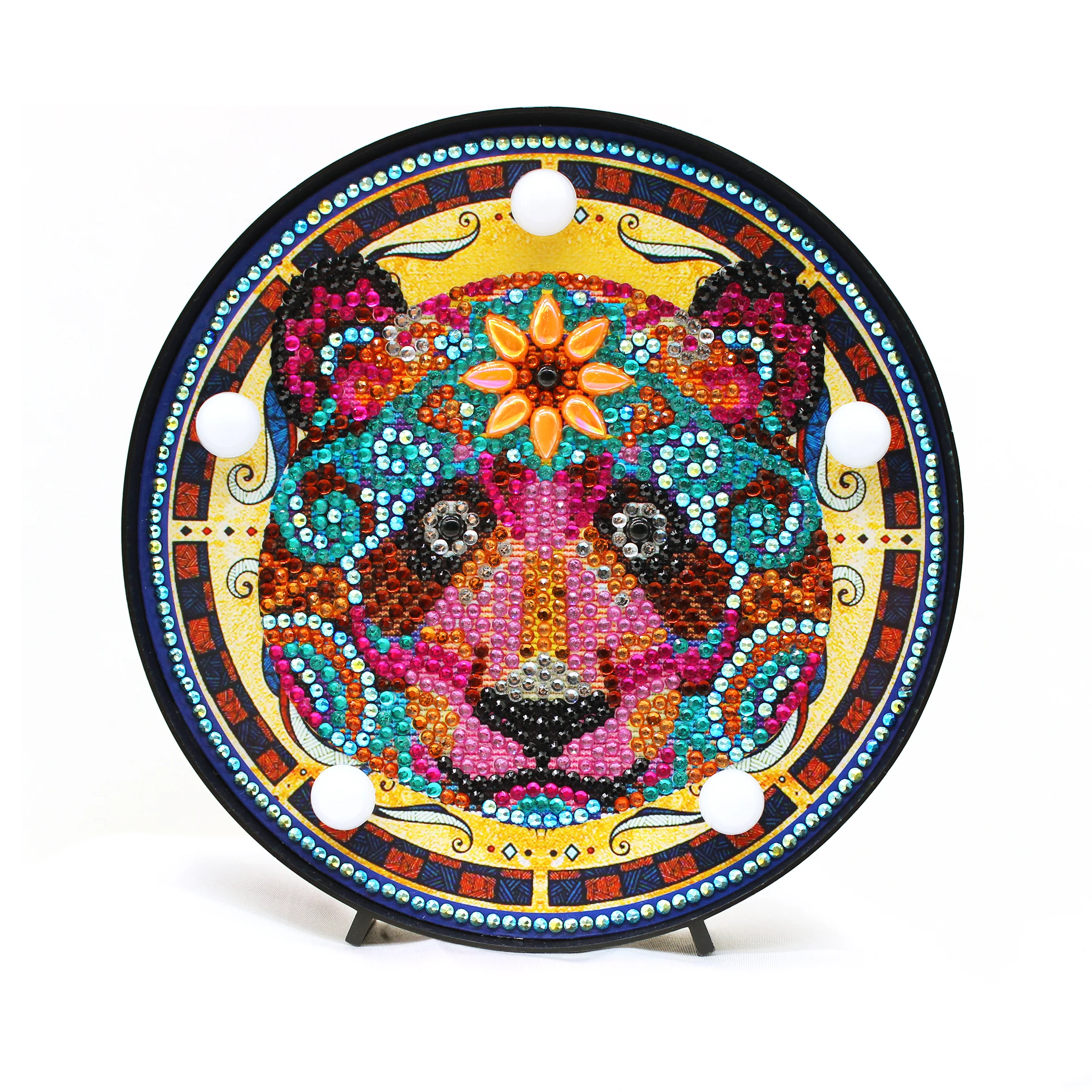Diamond Painting Ronde Lampje – Beer Diamond Painting Ronde Lampje – Beer