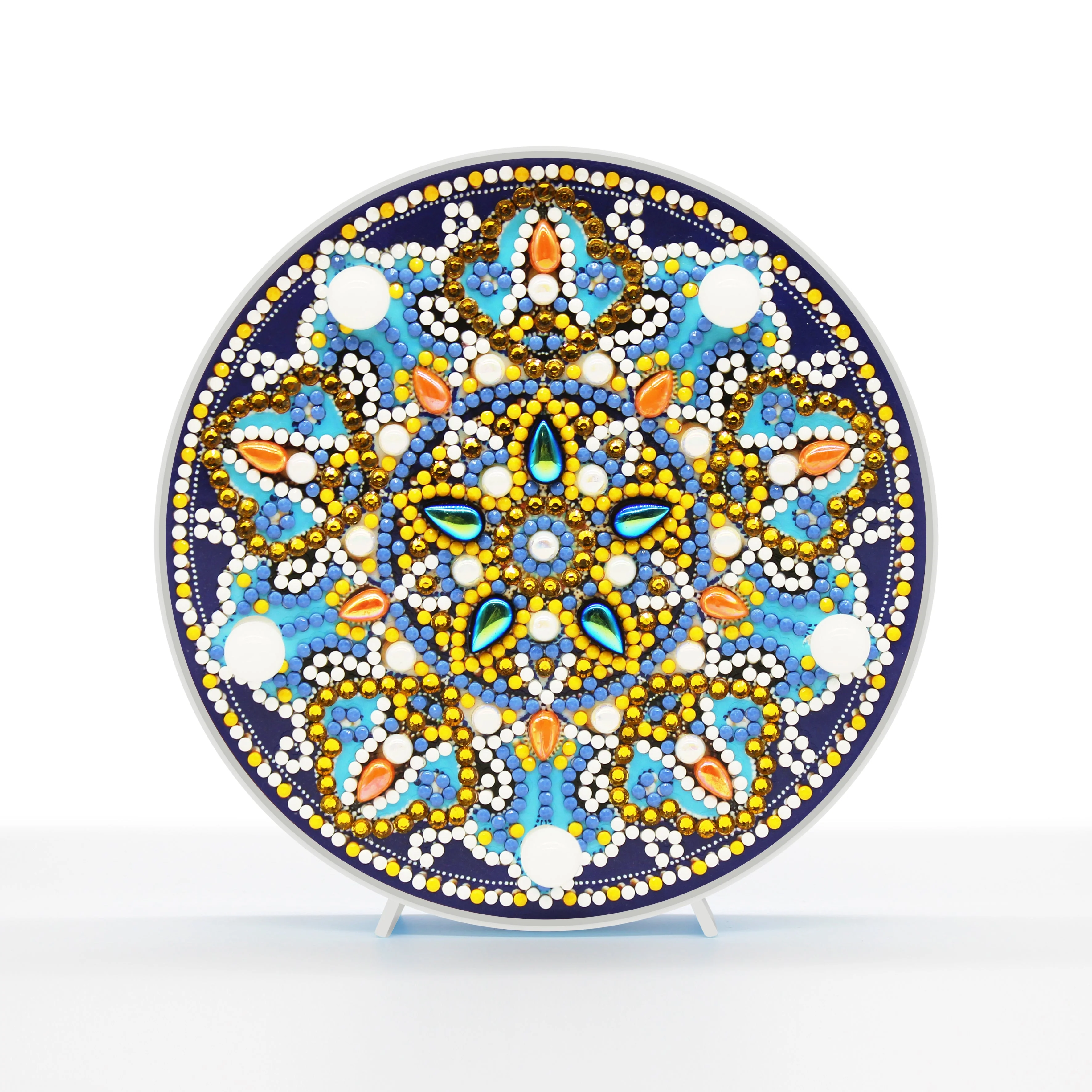 Diamond Painting Ronde Lampje – Griekse Stijl Mandala