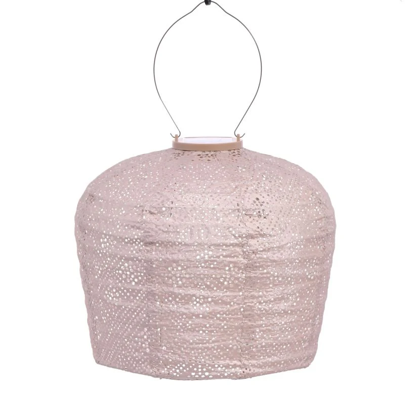 Lumiz Solar Lampion – Arch 30cm Topaze (Soft Blush)