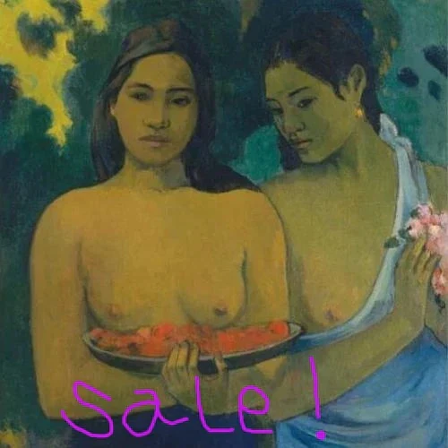 Tahitian Women – Mint by Michelle decoupage papier