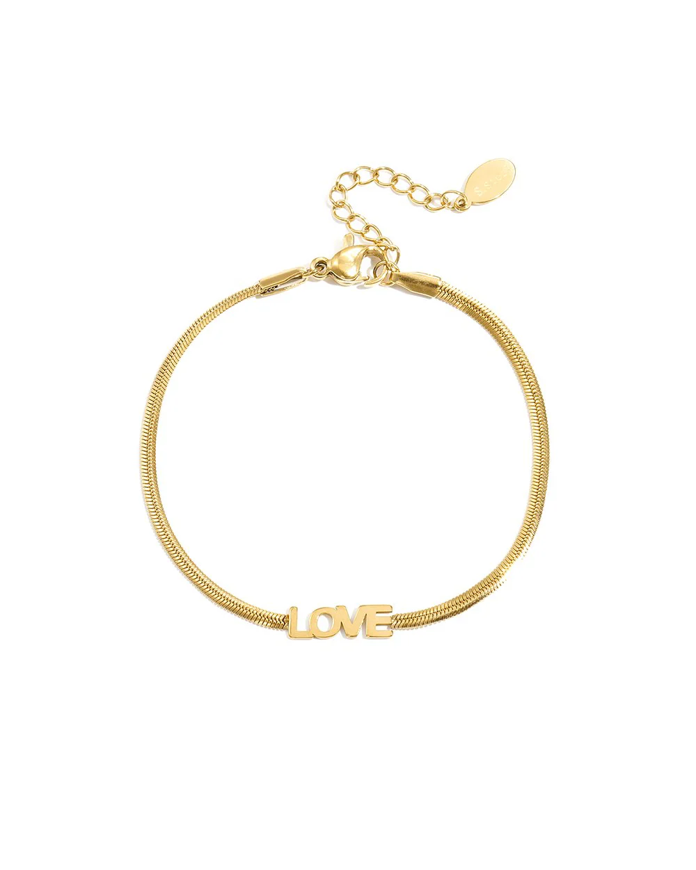 Armband  liefde Goud