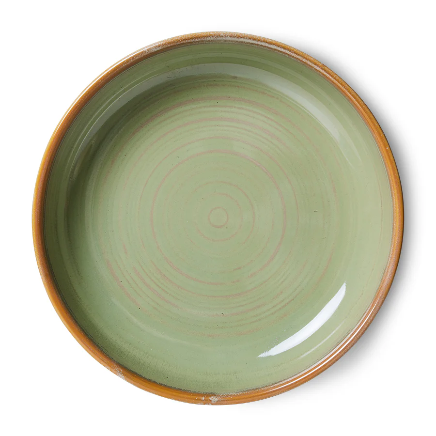 Chef ceramics diep bord moss green Chef ceramics diep bord moss green
