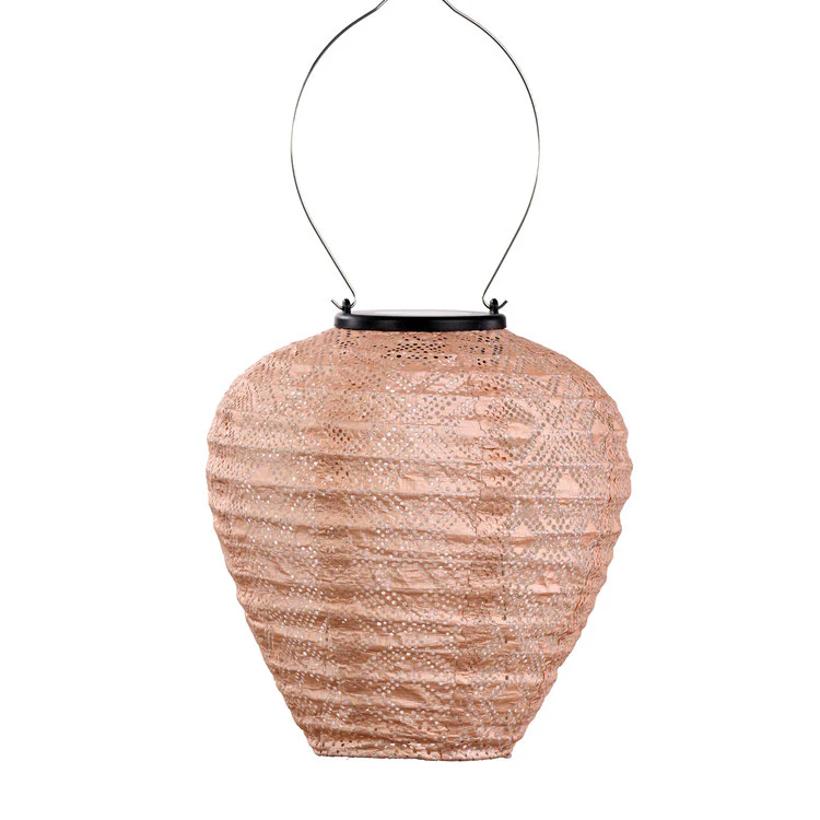 Lumiz Solar Lampion – Balloon 20cm Mosaic (Roze)