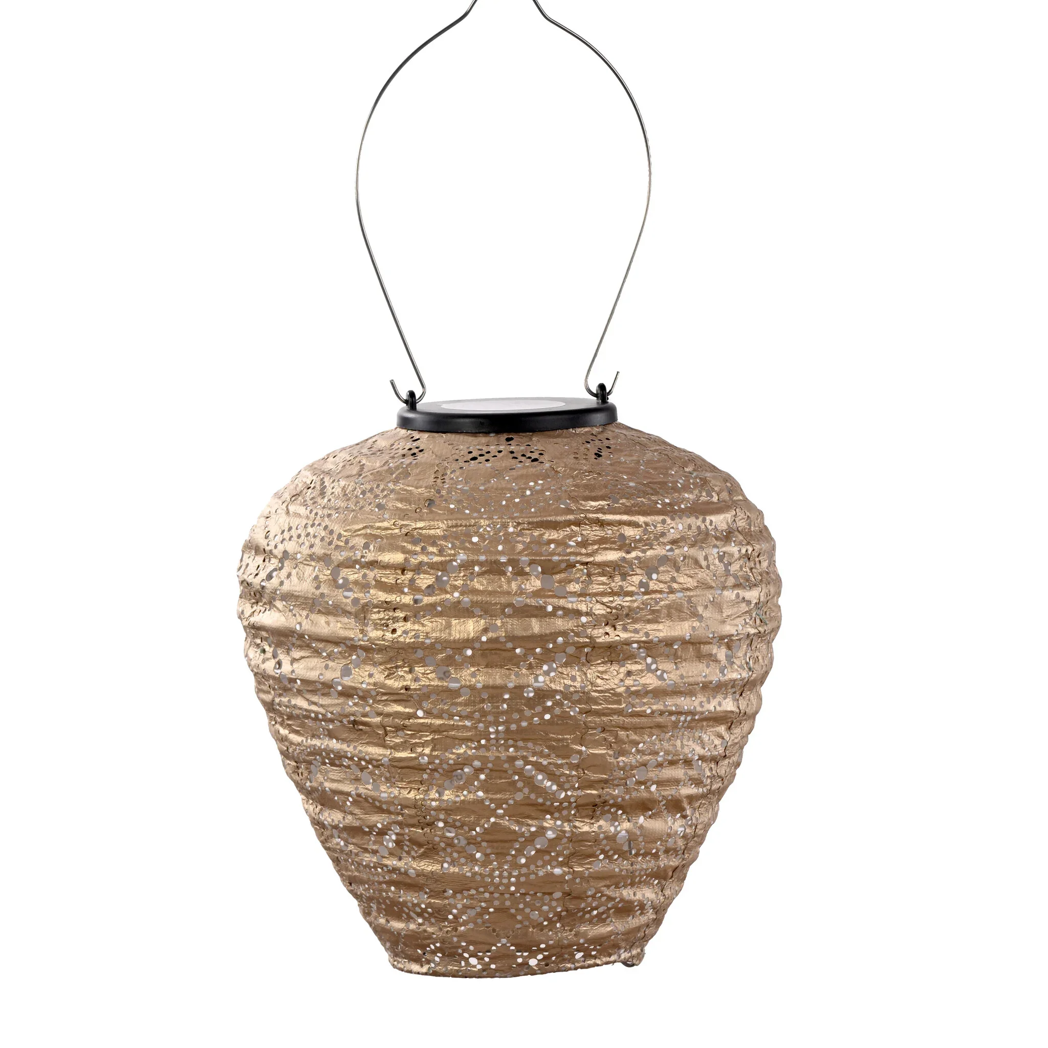 Lumiz Solar Lampion – Balloon 20cm Mandela (Goud)