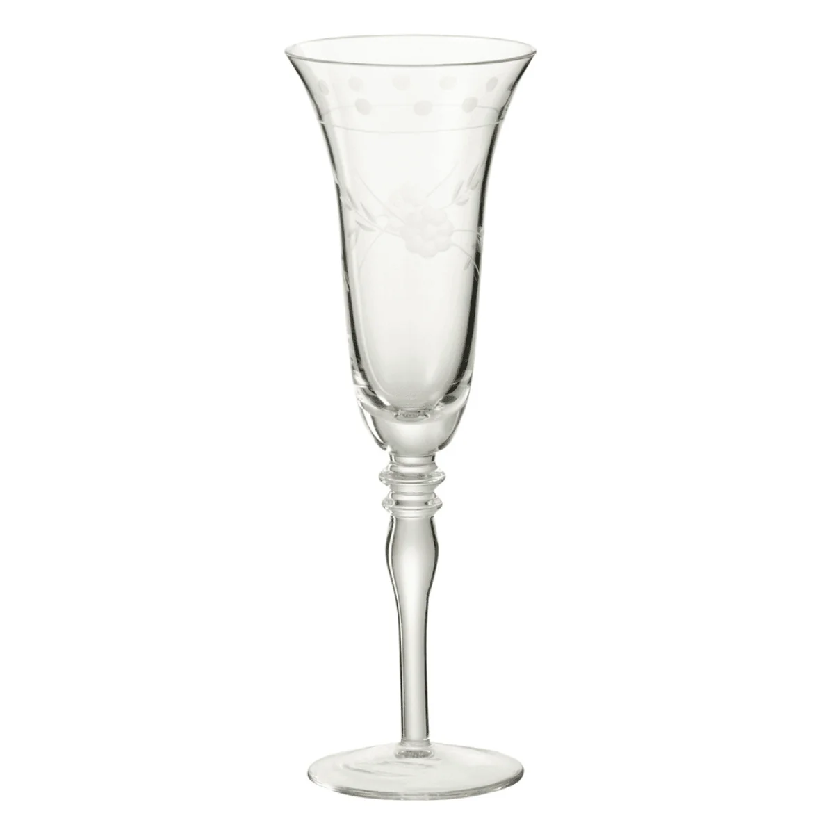 Champagneglas – Gegraveerd Glas – Transparant