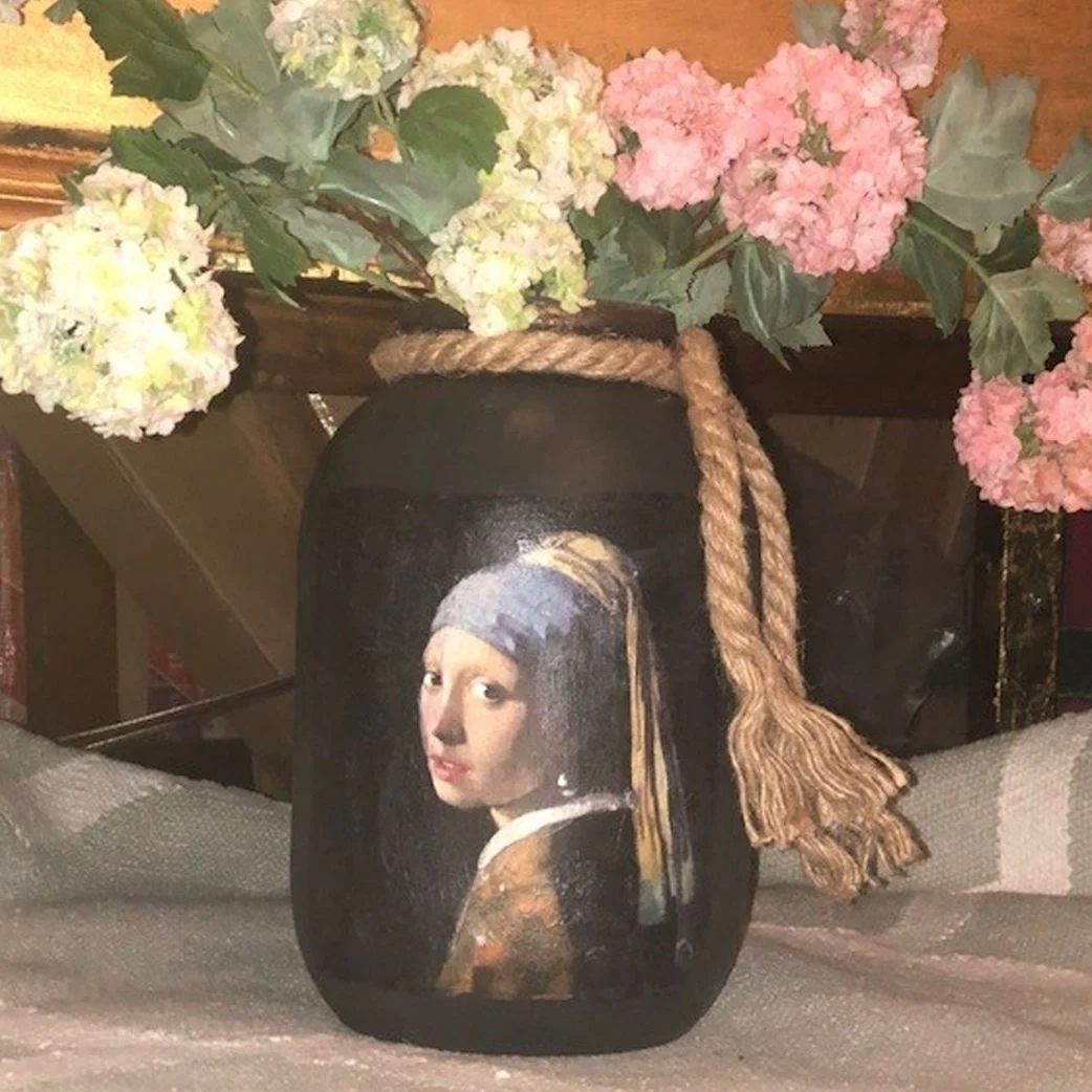 VRIENDINNEN WORKSHOPS – Decoupage Vazen
