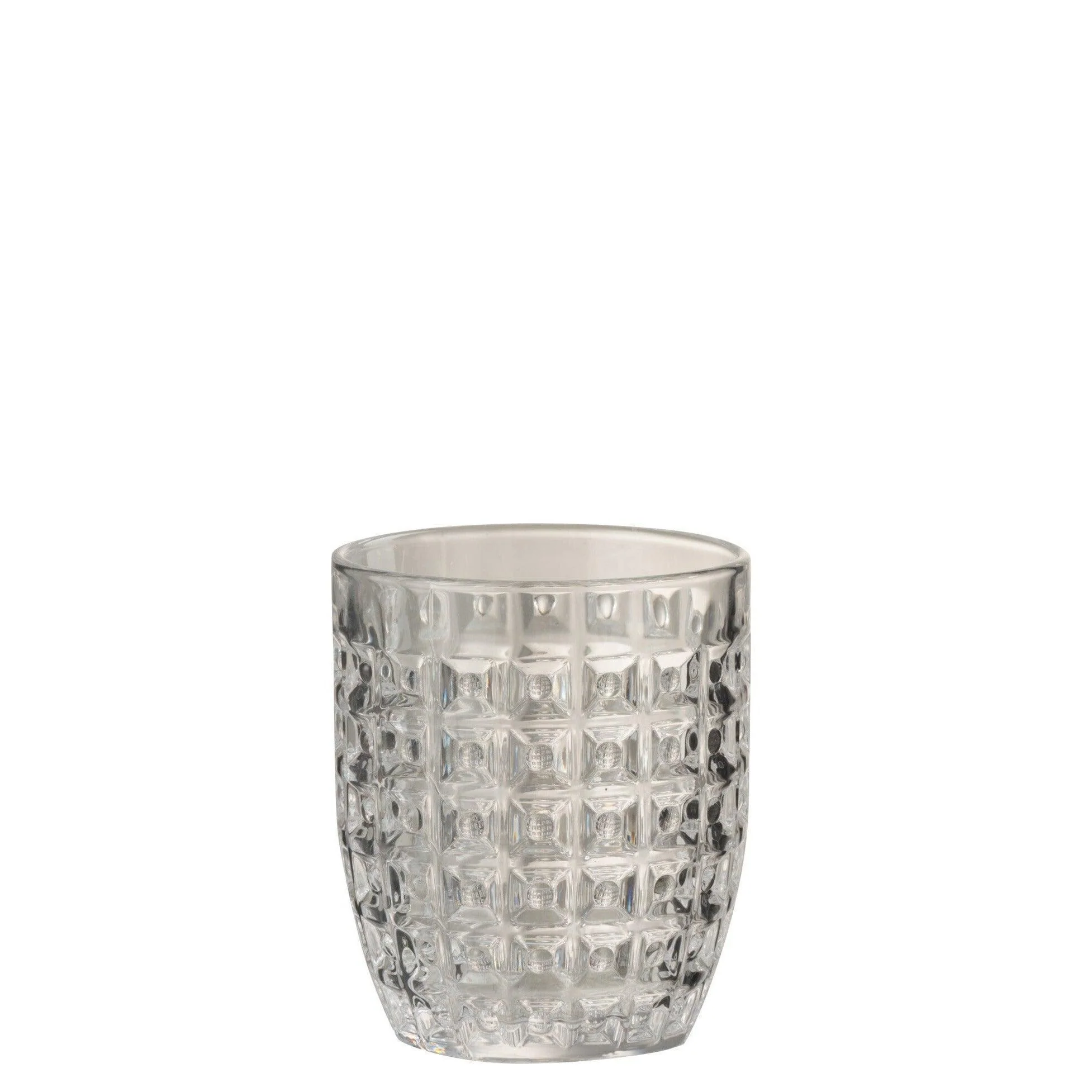 Drinkglas – Motief – Glas – Transparant – 9x10cm Drinkglas – Motief – Glas – Transparant – 9x10cm