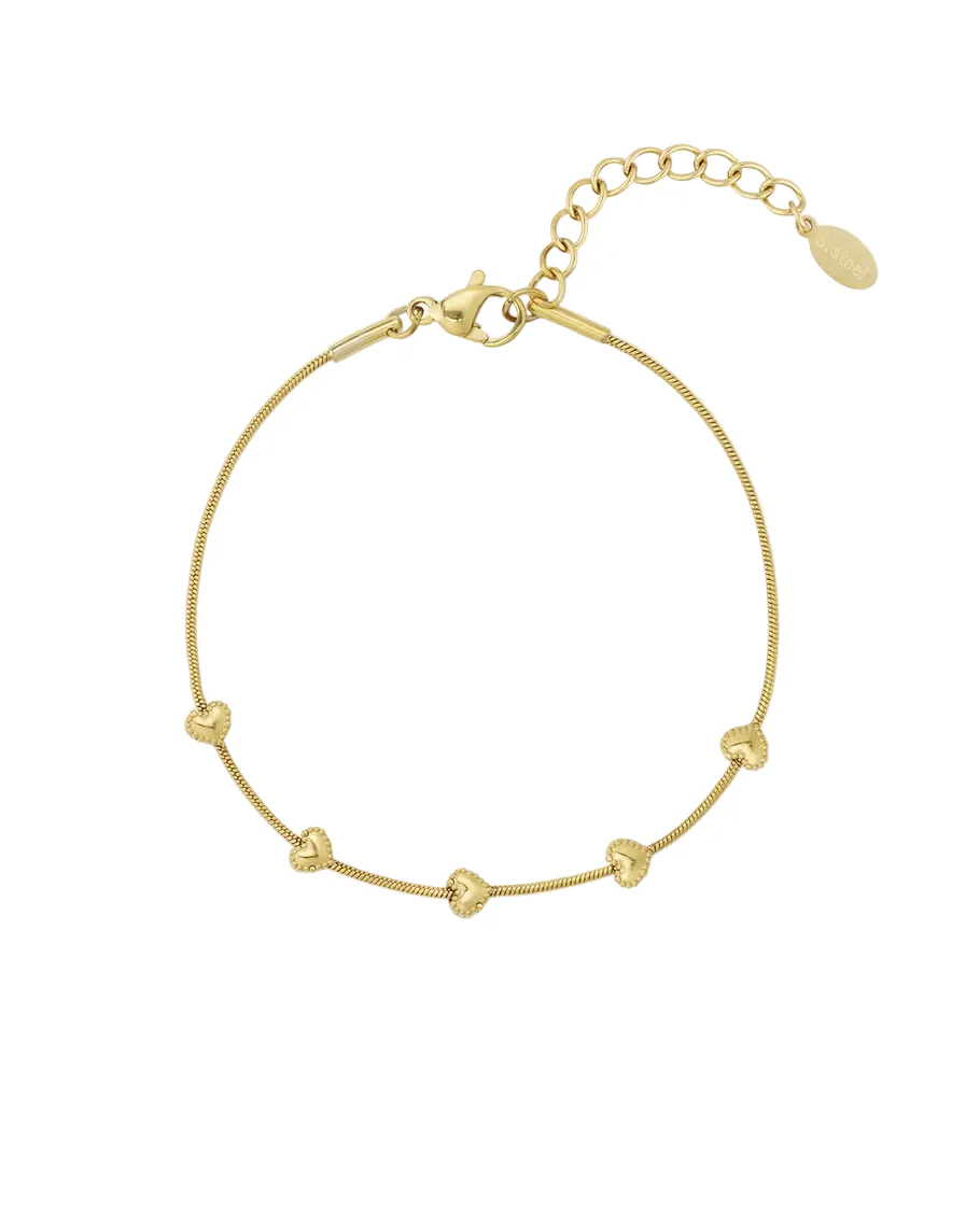 Hartrij Armband – Verschillende Kleuren Hartrij Armband – Verschillende Kleuren