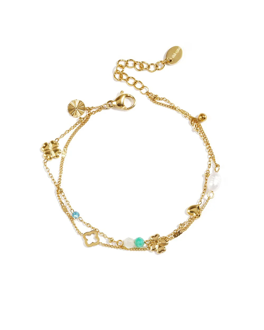 Bedelarmbanden met Hartjesmotief Bedelarmbanden met Hartjesmotief