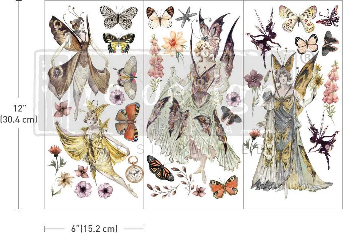 Mini transfer “Forest fairies” by Redesign with Prima