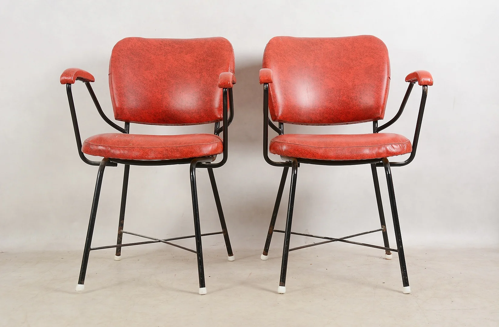 Set van twee Kappersstoelen