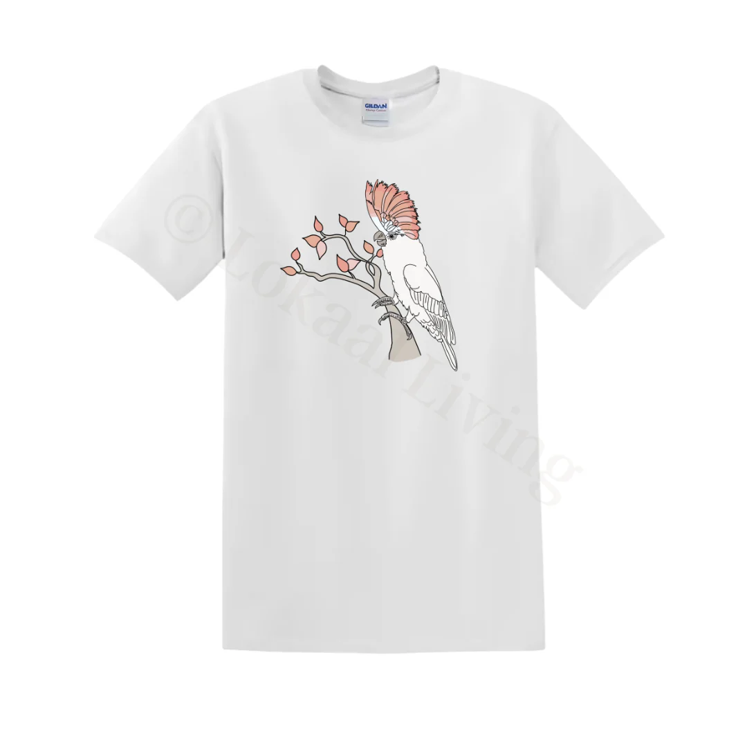 Shirt – wit – volwassenen – (ontwerp naar keuze)