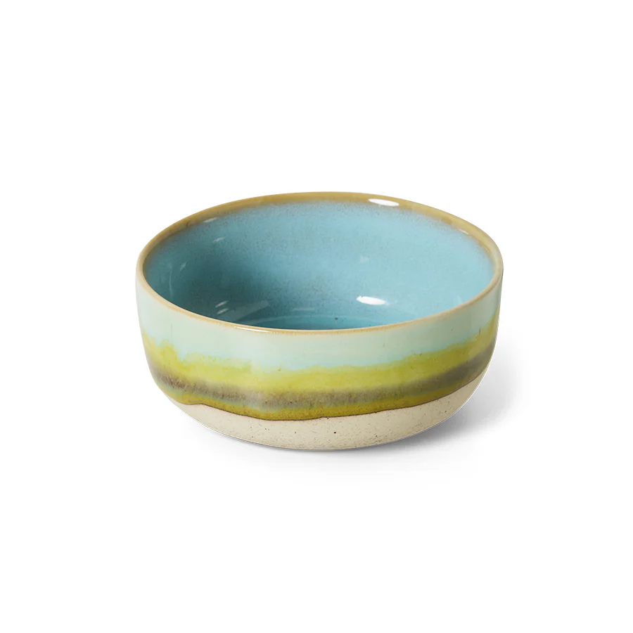 70s ceramics: Dessert Kom Glint