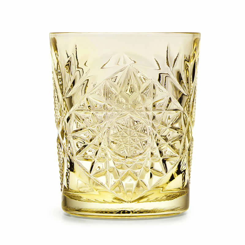 Hobstar Glas Geel Hobstar Glas Geel