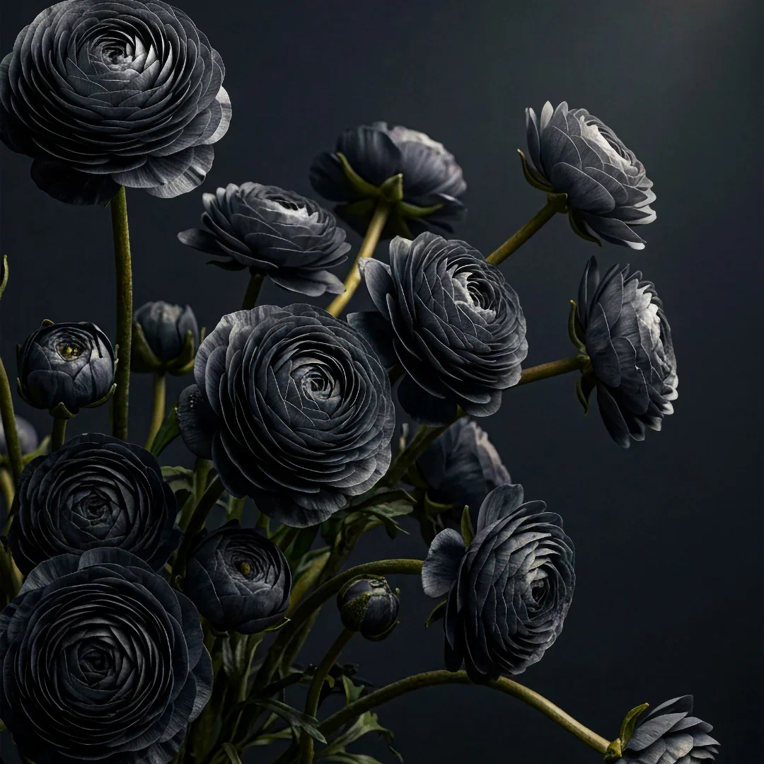 *Release April 2026 – Midnight Ranunculus – Mint by Michelle decoupage paper